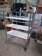 Metalen stellingkast winkel winkelstelling, Ophalen, Onbekend, Zo goed als nieuw, Onbekend