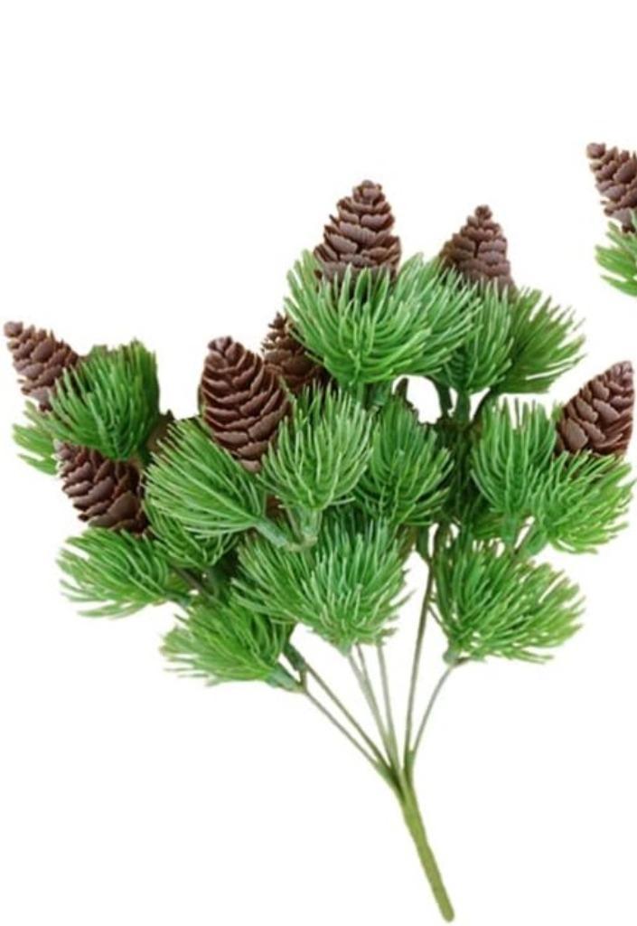 DENNENTAK KUNST MET DENNENAPPELS, Huis en Inrichting, Woonaccessoires | Kunstplanten en Kunstbloemen, Nieuw, Ophalen of Verzenden