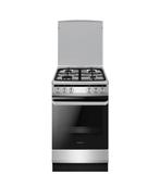 Inventum VFG5020GRVS Rvs, Witgoed en Apparatuur, Fornuizen, Ophalen, Gebruikt, 4 kookzones, 85 tot 90 cm