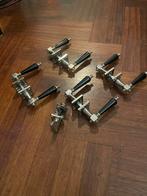 Deurbeslag - Klinken Set, Doe-het-zelf en Verbouw, Hang- en Sluitwerk, Ophalen of Verzenden, Zo goed als nieuw, Chroom, Klink of Kruk