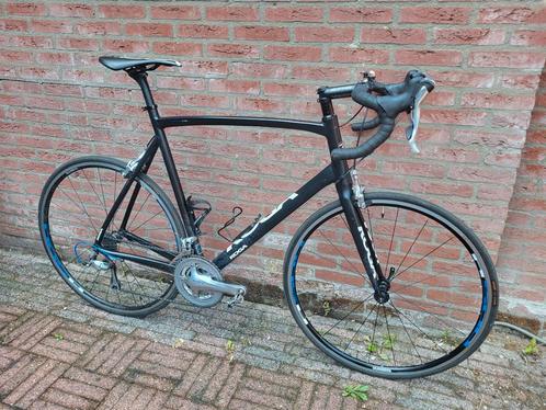 Racefiets (framemaat 63), Fietsen en Brommers, Fietsen | Racefietsen, Gebruikt, Overige merken, Meer dan 20 versnellingen, Aluminium