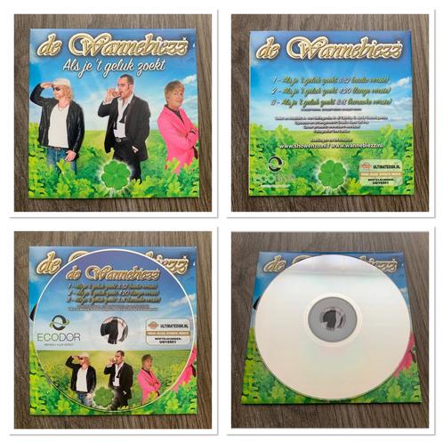 De Wannebiezz: Als je ‘t Geluk Zoekt, Cd's en Dvd's, Cd Singles, Ophalen of Verzenden