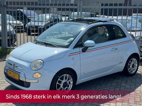 Fiat 500 1.2 Lounge AUTOMAAT! Schuif-Panorama l Airco ECC l, Auto's, Fiat, Bedrijf, Te koop, ABS, Airbags, Airconditioning, Centrale vergrendeling
