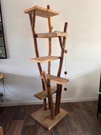 Houten krabpaal 190 cm hoog, Ophalen, Gebruikt