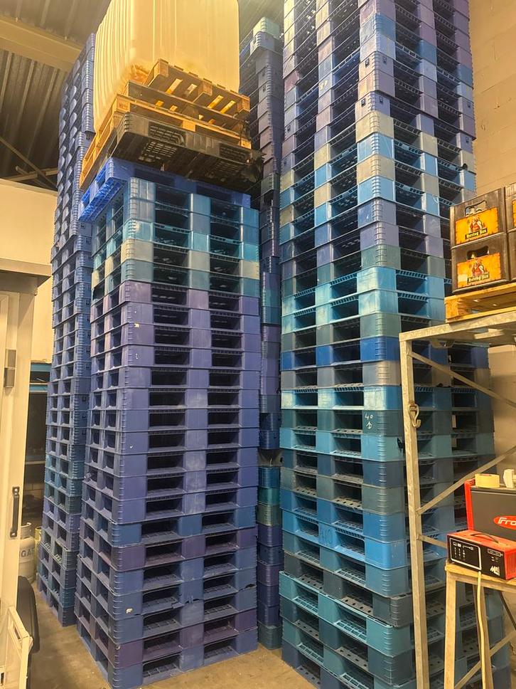Kunststof Pallets - Diverse Kleuren, Zakelijke goederen, Kantoor en Winkelinrichting | Magazijn, Stelling en Opslag, Ophalen