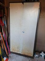 Gratis oude metalen kast locker, Ophalen, Gebruikt, 100 tot 150 cm, Metaal