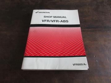 Honda VFR800 VFR800A 2002 werkplaatshandboek shop manual beschikbaar voor biedingen
