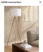 Karwei Manu vloerlamp nieuw!, Ophalen, Hout, 100 tot 150 cm, Nieuw