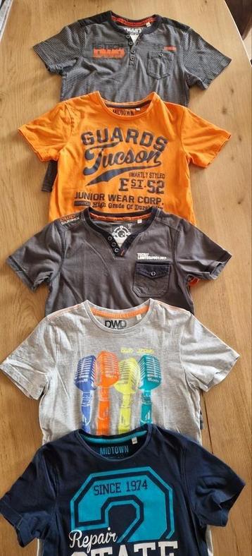 5 ZGAN t-shirts jongen, 146-152 beschikbaar voor biedingen