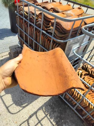 550 antieke dakpannen rode rood holle hollandse oud oude beschikbaar voor biedingen