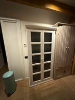 Mooie buffetkast met glazen deuren, Ophalen, Gebruikt, 100 tot 150 cm, 200 cm of meer