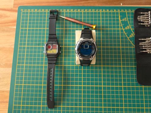 Casio modding!, Sieraden, Tassen en Uiterlijk, Horloges | Heren, Zo goed als nieuw, Casio, Staal, Ophalen of Verzenden