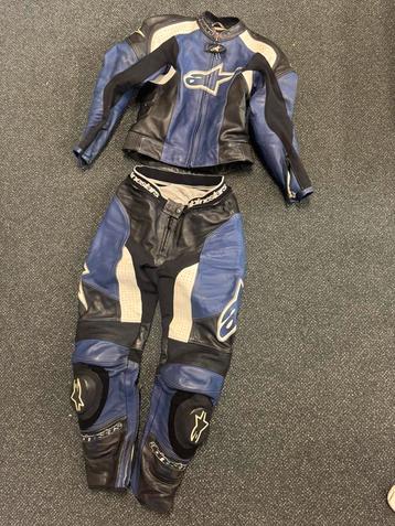 Alpinestars dames leren Motorpak | S/M 44  leer jas broek beschikbaar voor biedingen