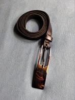 1.5 cm Smal zwart Lederen riempje langwerpige gesp, Kleding | Dames, Riemen en Ceinturen, Minder dan 3 cm, Verzenden, 90 tot 100 cm