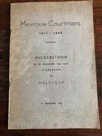 Boekje Madame COURTMANS - MALDEGEM, Boeken, Ophalen of Verzenden, Gelezen, Oa Lic.C.Albrecht, Mr J.Tijtgadt