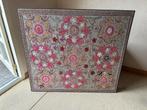Antieke Suzani/wandkleed izg ingelijst, Ophalen of Verzenden