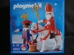Nieuw Sinterklaas Playmobil Set Zwarte Piet Paard 4893, Diversen, Nieuw, Ophalen of Verzenden