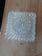 Vintage plafonniere, plafondlamp glas, Ophalen of Verzenden, Glas