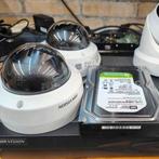 Hikvision NVR DS7604NI-Q1/4P  4K recorder +  4 cameras., Ophalen of Verzenden, Gebruikt, Buitencamera