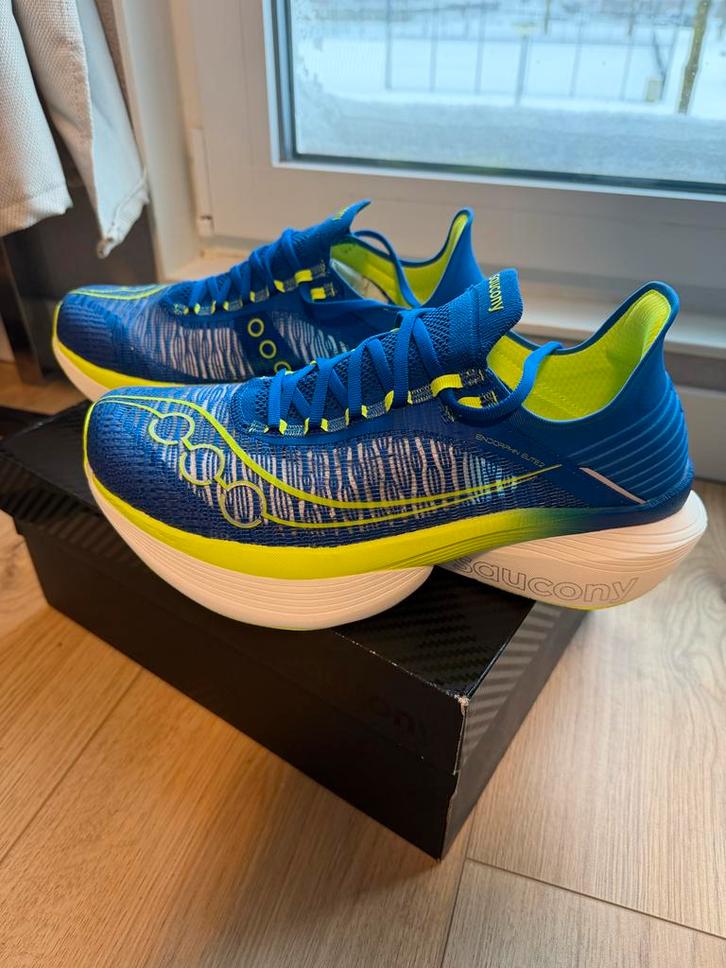 Saucony Endorphin Elite 2 - Nieuw, Maat 46.5, Kleding | Heren, Schoenen, Nieuw, Sportschoenen, Ophalen of Verzenden