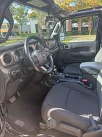 JEEP WRANGLER JL 2.0 SPORT 4X4 BJ2021 ZWART SOFTTOP, Auto's, Automaat, Stof, Zwart, 4 cilinders