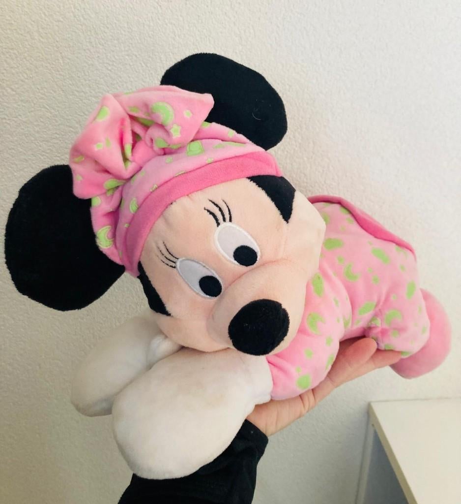 Disney Minnie Mouse Knuffel, Kinderen en Baby's, Speelgoed | Knuffels en Pluche, Ophalen of Verzenden, Zo goed als nieuw, Overige typen