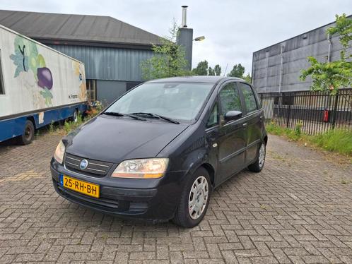 Fiat Idea 1.4 16V 2005 Zwart, Auto's, Fiat, Particulier, Idea, ABS, Airconditioning, Boordcomputer, Centrale vergrendeling, Cruise Control