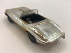 Corgi Toys 312 Jaguar E Type Chrome -SLECHT- M33, Gebruikt, Auto, Corgi, Ophalen of Verzenden