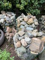 Partij Natuursteen & Lavasteen voor Tuin/Vijver, Ophalen, Overige materialen, Gebruikt, Kei