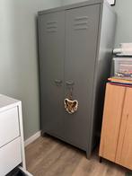 kledingkast staal grijs, Huis en Inrichting, Kasten | Lockerkasten, Ophalen, Zo goed als nieuw