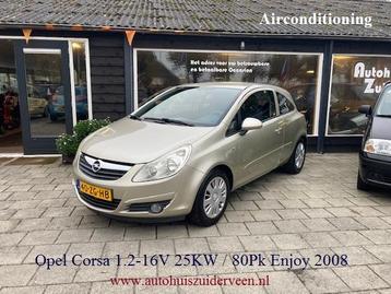 OPEL Corsa 1.2 16V 3DRS 59KW / 80PK Enjoy Airco beschikbaar voor biedingen