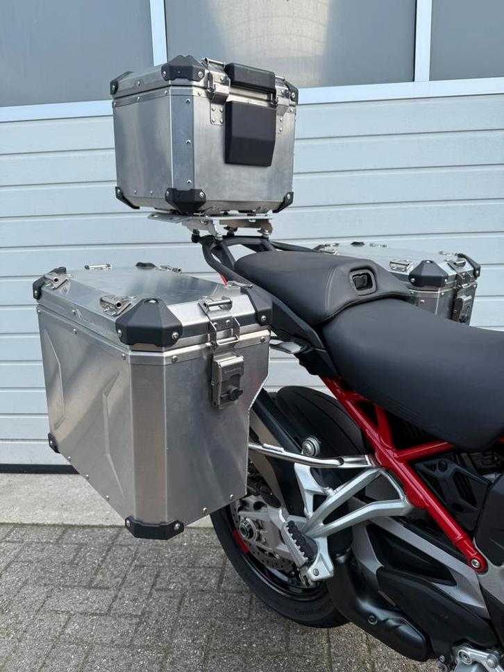 DUCATI MULTISTRADA V4 Kofferset 3 delig WUNDERLICH, Motoren, Accessoires | Koffers en Tassen, Zo goed als nieuw, Ophalen