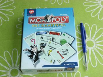 Monopoly - het kaartspel - de nieuwe snelle spelvariant beschikbaar voor biedingen