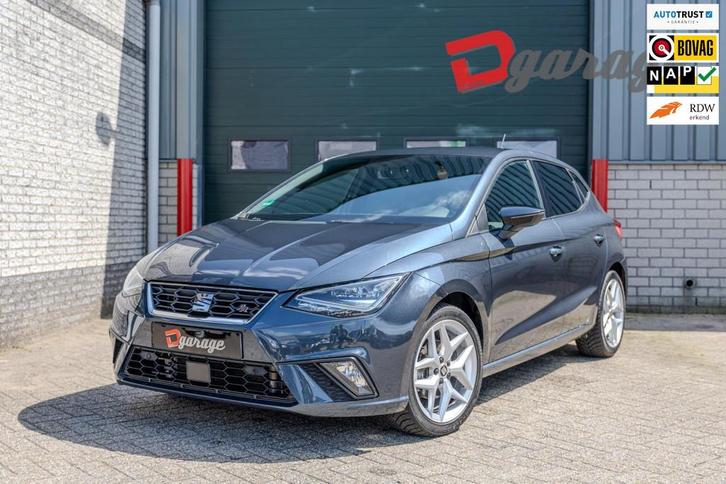 Seat Ibiza 1.0 TSI FR,DSG,Led koplampen,half leer-half alcan, Auto's, Seat, Bedrijf, Te koop, Ibiza, ABS, Achteruitrijcamera, Airbags