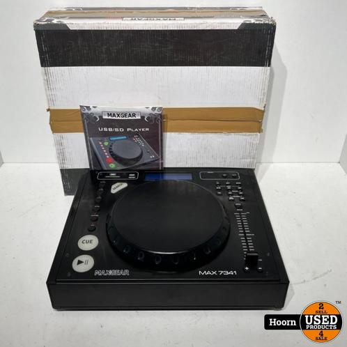 MaxGear Max 7341 USB/SD Media Player in Doos, Audio, Tv en Foto, Cd-spelers, Gebruikt, Overige merken, Ophalen of Verzenden