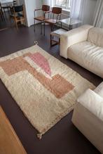 Marrokaans handgeknoopt Berber vloerkleed, Ophalen, Crème, Rechthoekig, Berber