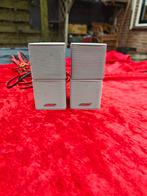 Bose Jewel luidsprekers 2x zilvergrijs met luidsprekerkabels, Ophalen of Verzenden, 120 watt of meer, Front, Rear of Stereo speakers