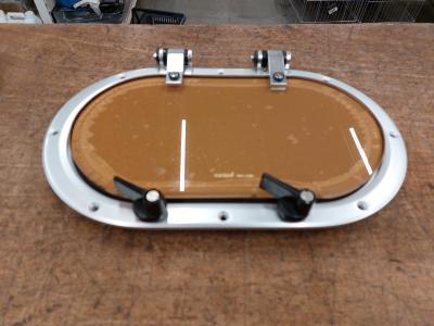 Patrijspoort 320x175 mm (Vetus), Watersport en Boten, Bootonderdelen, Gebruikt