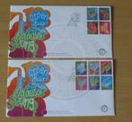 fdc Nederland E634 a+b openklep onbeschreven, Verzenden, Onbeschreven, Nederland