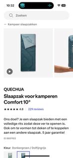 Slaapzaken 4 stuka van de Decathlon, Caravans en Kamperen, Slaapzakken, Ophalen, Zo goed als nieuw