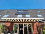 Zonnescherm / knikarmscherm, Tuin en Terras, Zonneschermen, Ophalen, Zo goed als nieuw, Knikarmscherm