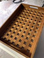 Teakhouten Dienblad - Boot/Terras, Ophalen, Gebruikt, Rechthoekig, Hout
