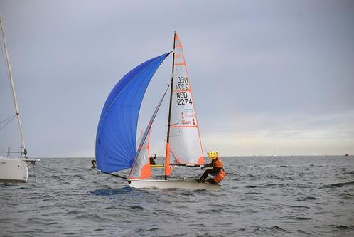 29er wedstrijdzeilboot NED 2274, Watersport en Boten, Zeilen en Zeiltoebehoren, Gebruikt, Overige typen, Minder dan 15 m², Ophalen