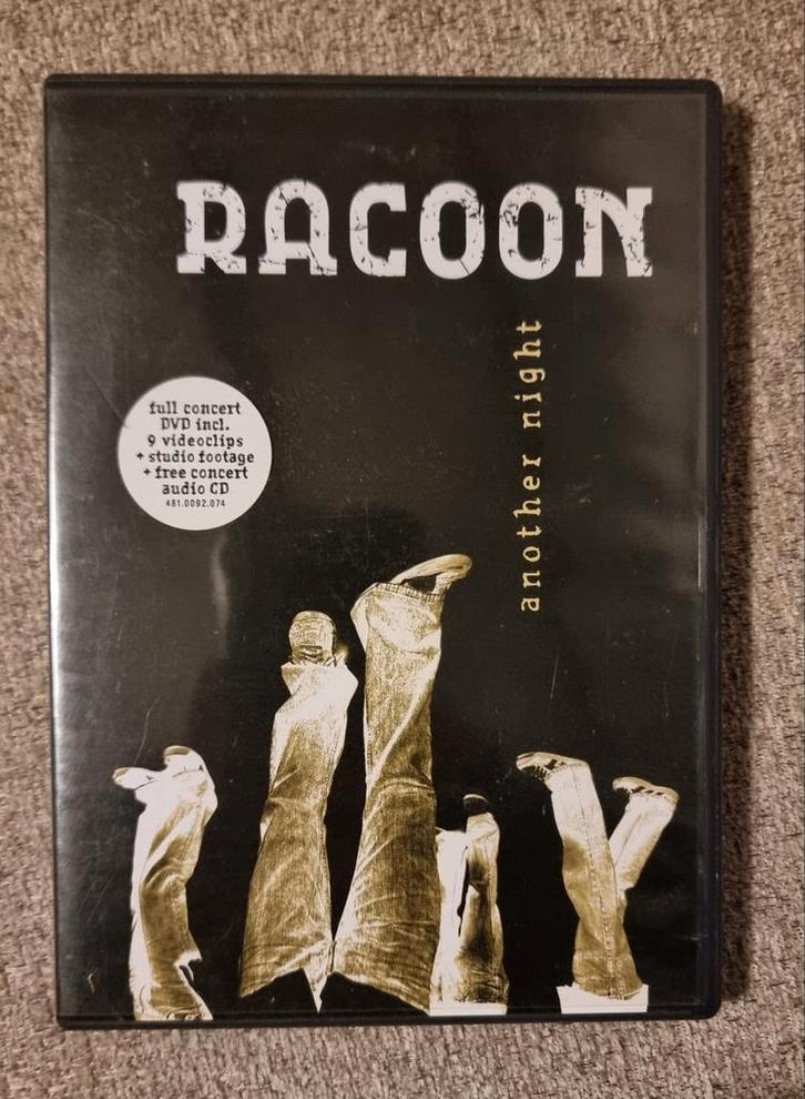 Racoon - Another Night DVD + CD (Live at Paradiso), Cd's en Dvd's, Dvd's | Muziek en Concerten, Ophalen of Verzenden
