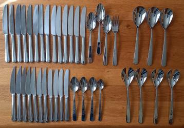Bestekdelen Royal van Kempen & Begeer 18-10  beschikbaar voor biedingen