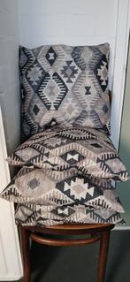 4 kussens met binnenkussen 45x45cm, Huis en Inrichting, Woonaccessoires | Kussens, Ophalen of Verzenden, Beige, Vierkant