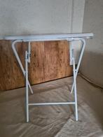 Wit klein tafeltje nw in de verpakking draagkracht 60 kg, Ophalen, Minder dan 55 cm, Zo goed als nieuw, 60 cm of meer