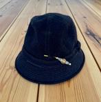 Impercork Paris hoed – Zwart met kraalspeld, Ophalen of Verzenden, Zo goed als nieuw, One size fits all, Hoed