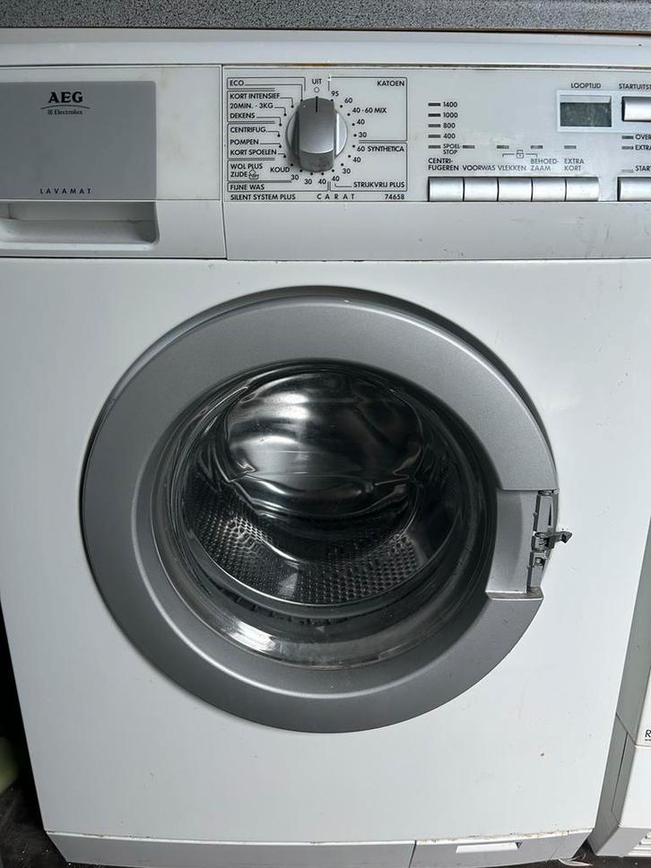 Prima AEG Lavamat 7kg Wasmachine, Witgoed en Apparatuur, Wasmachines, Gebruikt, Voorlader, 6 tot 8 kg, 85 tot 90 cm, 1200 tot 1600 toeren