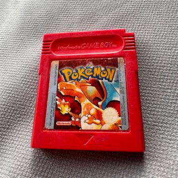 Pokemon Red GameBoy Origineel beschikbaar voor biedingen